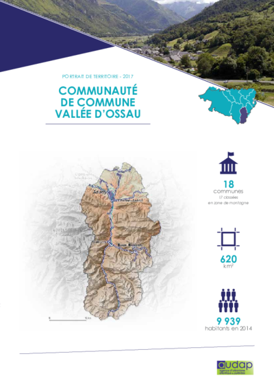 Portrait de territoire 2017 : Communauté de communes de la Vallée d'Ossau 