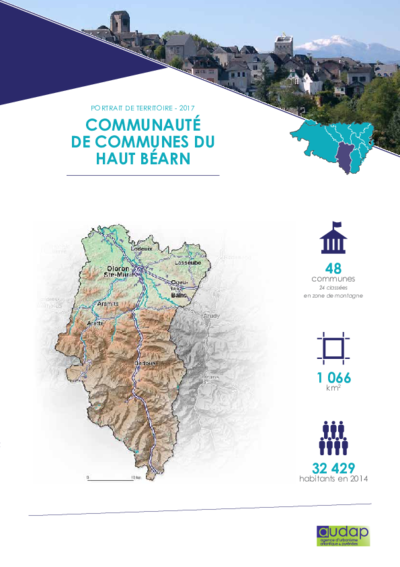 Portrait de territoire 2017 : Communauté de communes du Haut Béarn 
