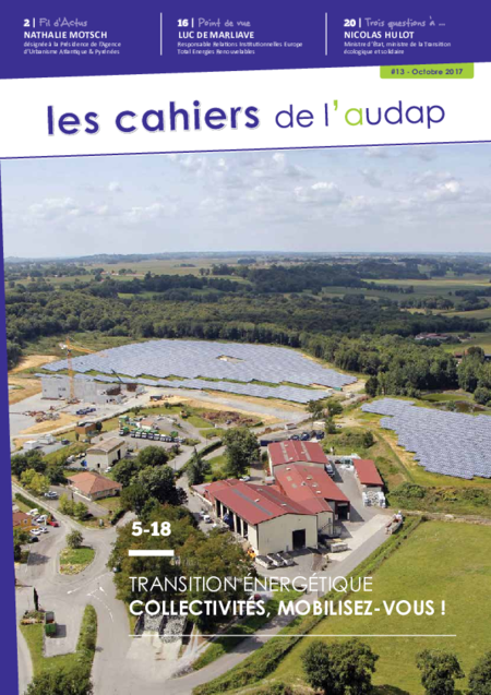 Les Cahiers de l'Audap #13 | Transition énergétique, collectivités mobilisez-vous!