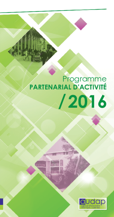 Programme partenarial d'activité 2016 