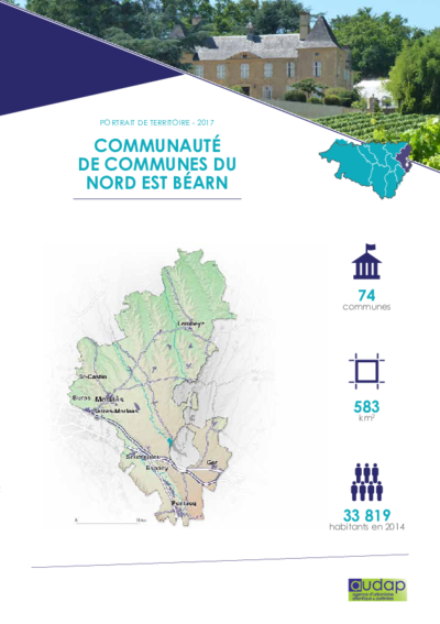 Portrait de territoire 2017 : Communauté de communes du Nord-Est Béarn 