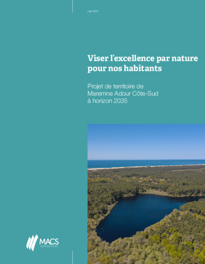 Viser l’excellence par nature pour nos habitants - Projet de territoire de Maremne Adour Côte-Sud à horizon 2035 