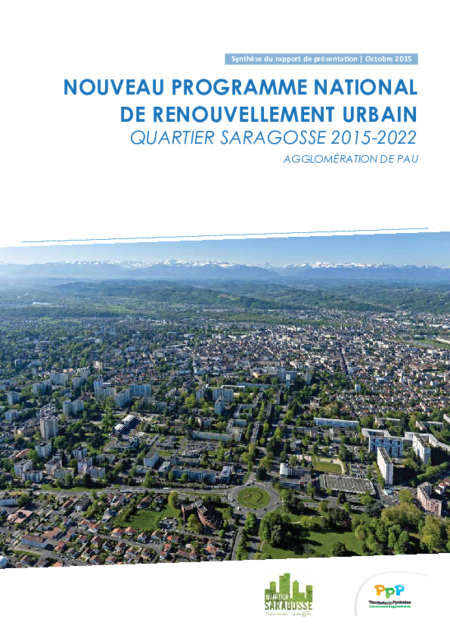 Nouveau programme national de renouvellement urbain - Quartier Saragosse 2015-2022