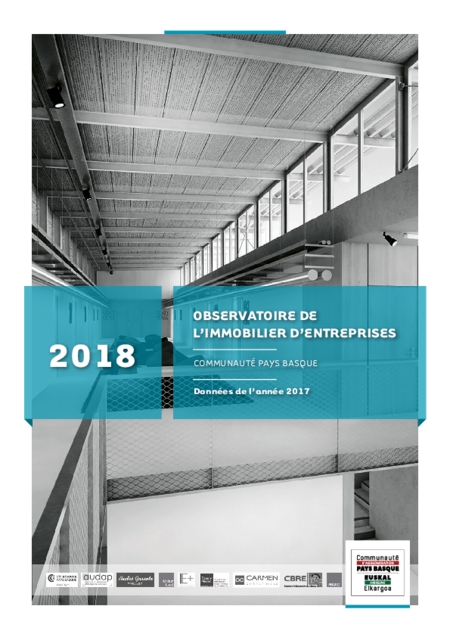 Observatoire de l'immobilier d'entreprises de la Communauté d'Agglomération Pays Basque 2018 - Données de l'année 2017