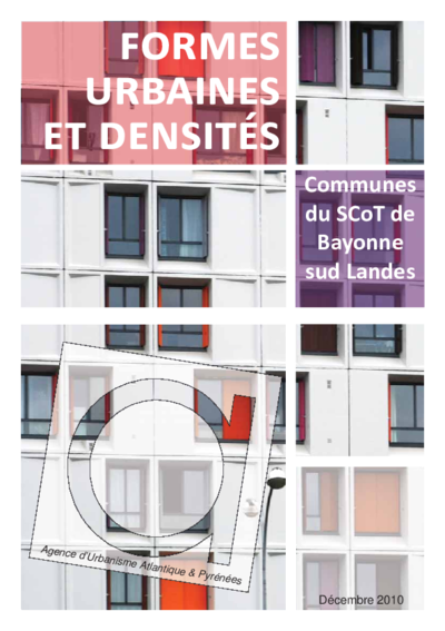 SCoT Bayonne - Sud Landes | Formes urbaines et densités sur les communes du SCoT de Bayonne sud Landes 