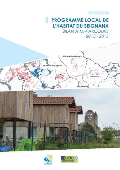 Programme Local de l’Habitat du Seignanx : bilan à mi-parcours | Octobre 2016 