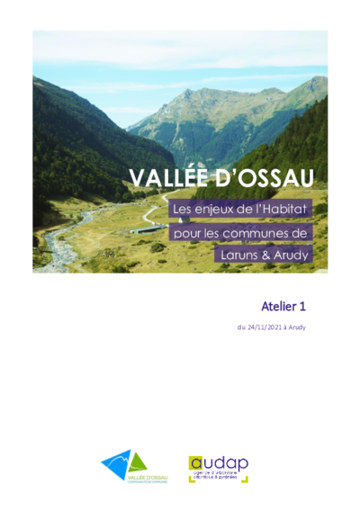 Vallée d'Ossau : les enjeux de l'Habitat pour les communes de Laruns et Arudy 